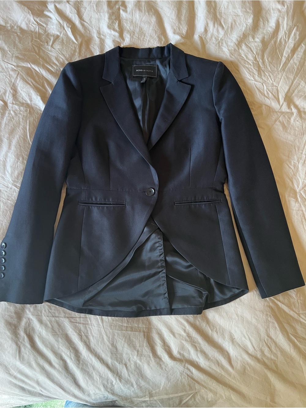 BCBG MAX AZRIA CUTAWAY JACKET